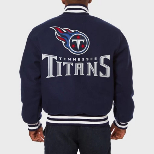 Tennessee Titans JH Design Big & Tall Jacket