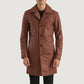 Don Long Leather Coat
