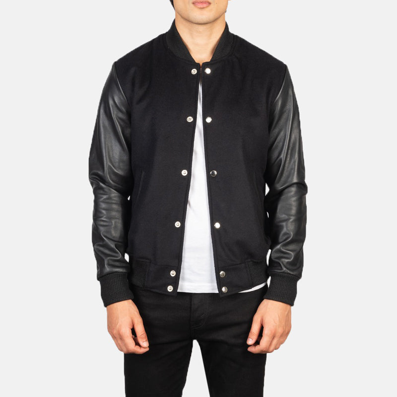 Men’s Vaxton Hybrid Varsity Jacket