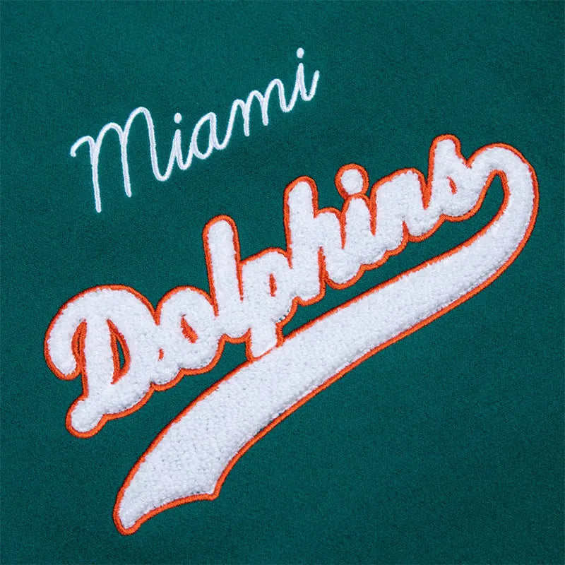 Miami Dolphins Golf Wang Letterman Jacket