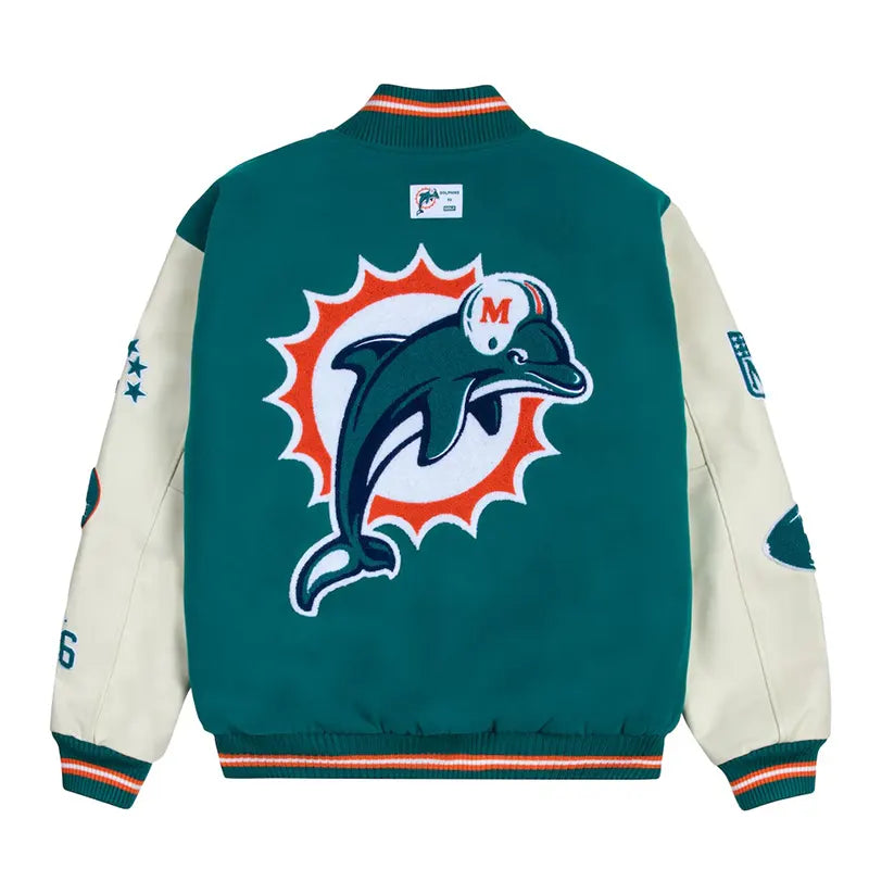 Miami Dolphins Golf Wang Letterman Jacket