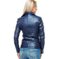 Women’s Real Leather Moto Removeable fur Jacket