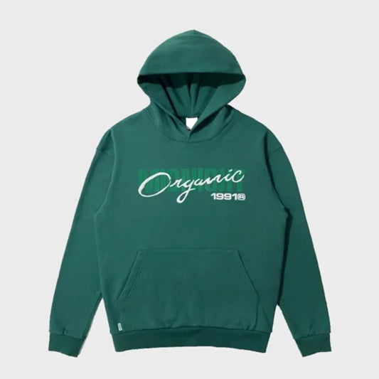 Midnight Organic Puff Print Hoodie