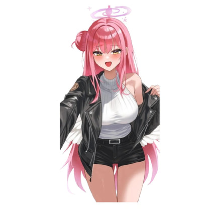 Mika bllus3 Leather Jacket