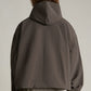Military Nylon Anorak Grey Hooded