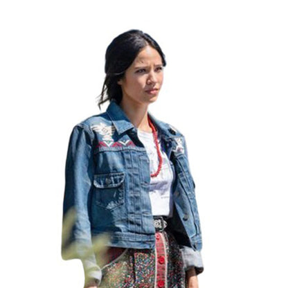 Monica Dutton Yellowstone Blue Denim Jacket