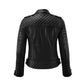 Motorcycle Black Leather Jacket