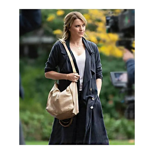 My Life Is Murder Alexa Crowe Trench Coat