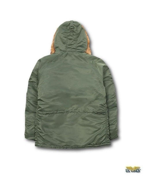 N-3B Cold Weather Parka Green Jacket