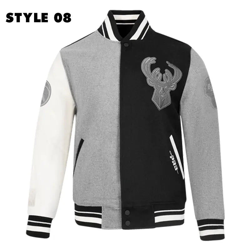 NBA Reverse French Terry Varsity Jacket
