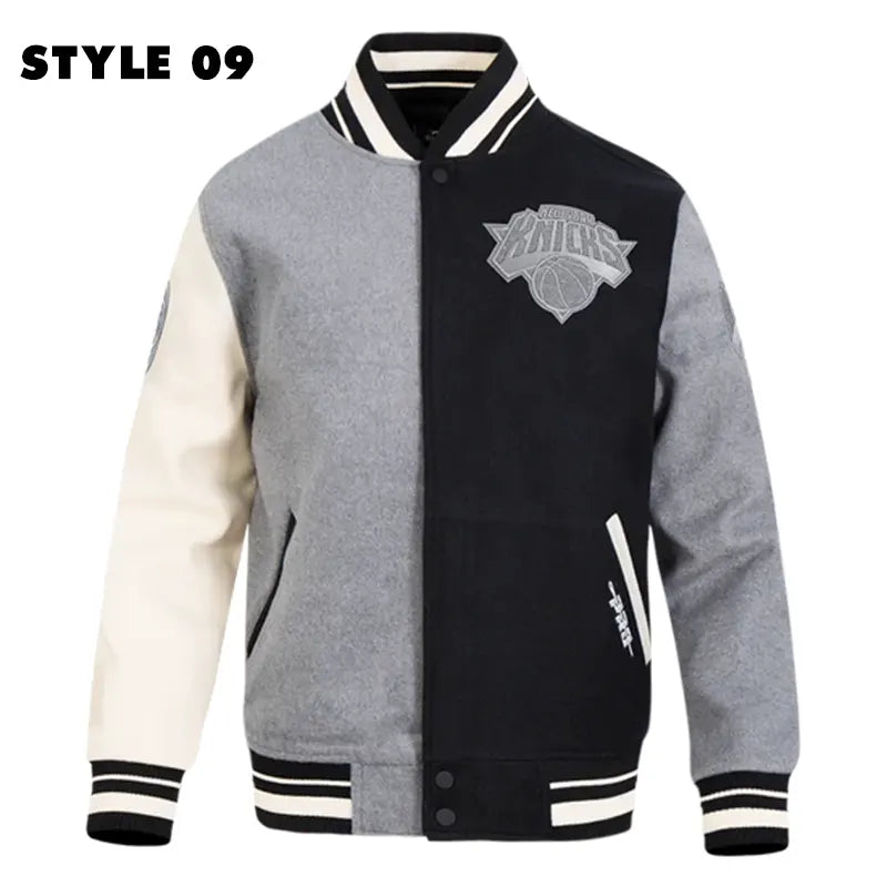 NBA Reverse French Terry Varsity Jacket