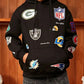 Nfl Oversized Multi Team Badge Hoodie