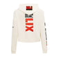 NFL Pro Standard Cream Super Bowl LIX Cropped Hoodie