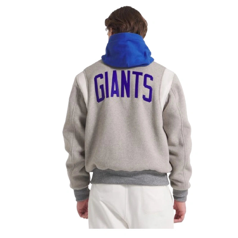New York Giants x Todd Snyder Oatmeal Cashmere Jacket