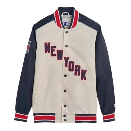 New York Rangers The Renegade Varsity Jacket