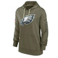 Salute To Service Hoodie Philadelphia Eagles Green Pullover Hoodie