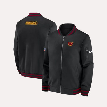 Nike-Washington-Commanders-Bomber-Jacket-Black-