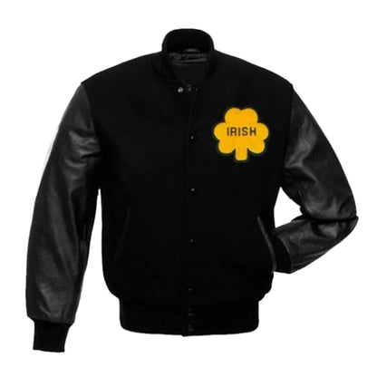 Notre Dame Black Varsity Jacket