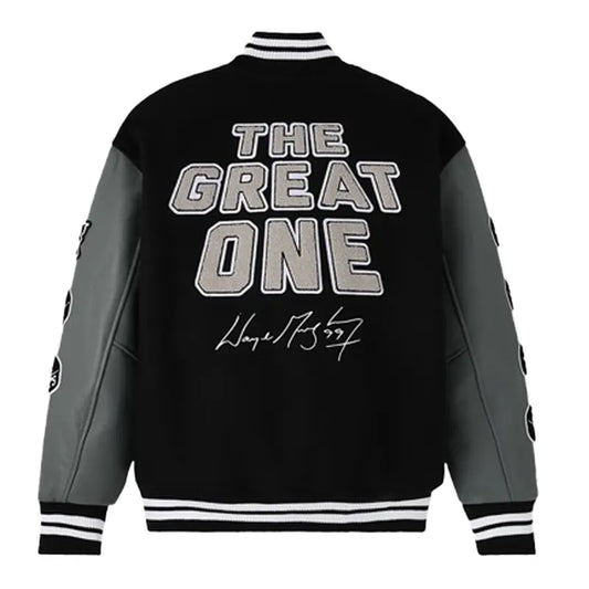 OVO Gretzky Black Varsity Jacket