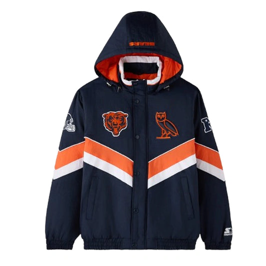 OVO NFL Chicago Bears Starter Sideline Puffer Jacket