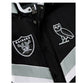 OVO NFL Las Vegas Raiders Starter Sideline Puffer Black Jacket