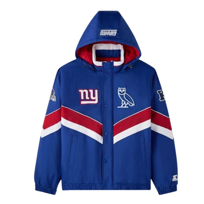 OVO NFL New York Giants Starter Sideline Puffer Jacket