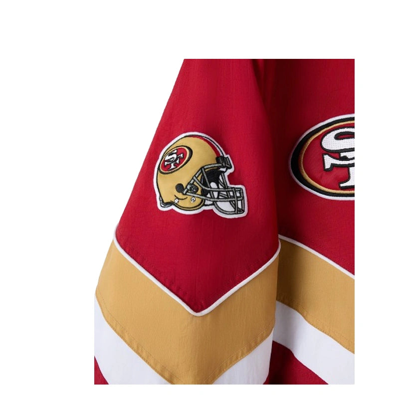 OVO NFL San Francisco 49ers Starter Sideline Puffer Jacket