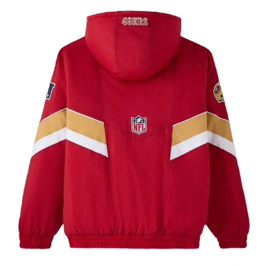 OVO NFL San Francisco 49ers Starter Sideline Puffer Jacket