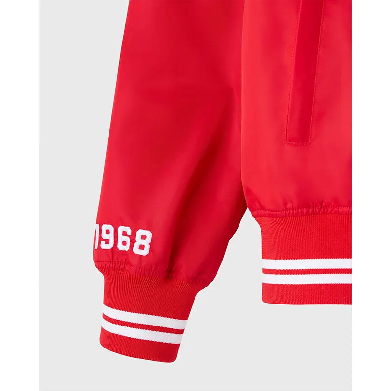 OVO x NBA Atlanta Hawks Satin Varsity Jacket