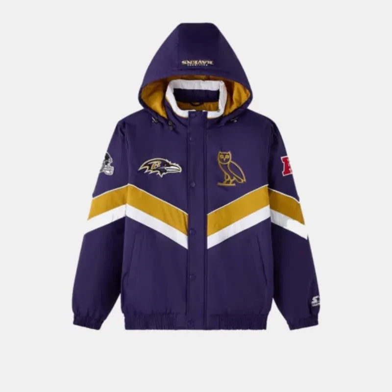 OVO x NFL Baltimore Ravens Jacket