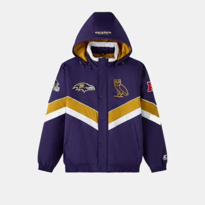 OVO x NFL Baltimore Ravens Jacket