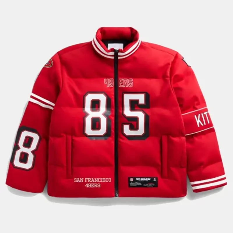 Off Season George Kittle 49ers Player Puffer Jacket