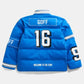 Off Season Jared Goff Lions Player Puffer Jacket