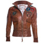 Official Miss Top Gun Leather Jacket