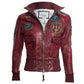 Official Miss Top Gun Leather Jacket