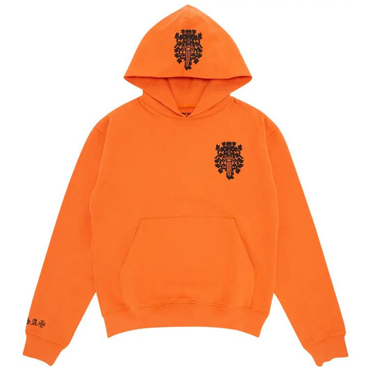 Orange Chrome Hearts Hoodie