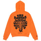 Orange Chrome Hearts Hoodie