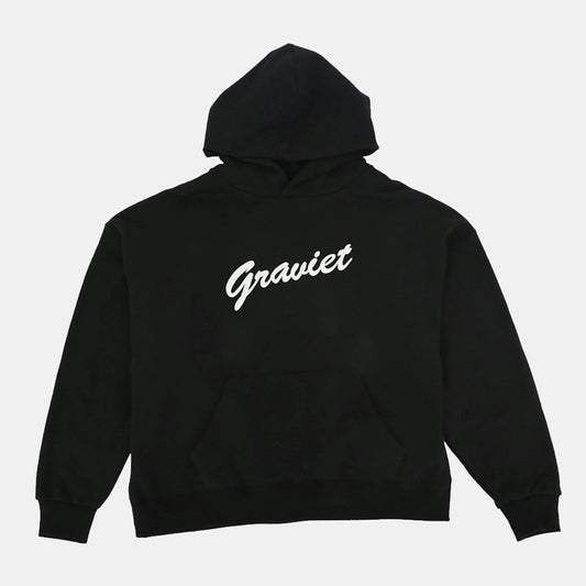 Oversized-Graviet-Logo-Fleece-Black-Pullover-Hoodie