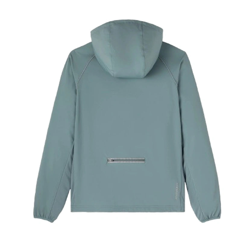 Ovo Nylon Running Light Teal Jacket