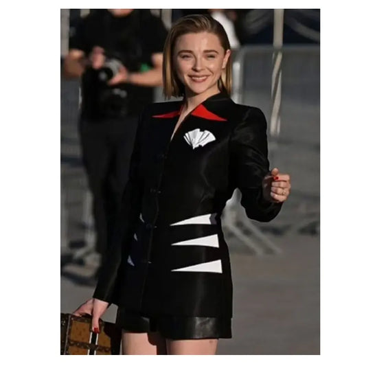 Paris Fashion Week Chloë Grace Moretz Blazer