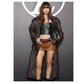 Paris Fashion Week Lisa Leather Coat