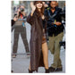 Paris Fashion Week Lisa Leather Coat