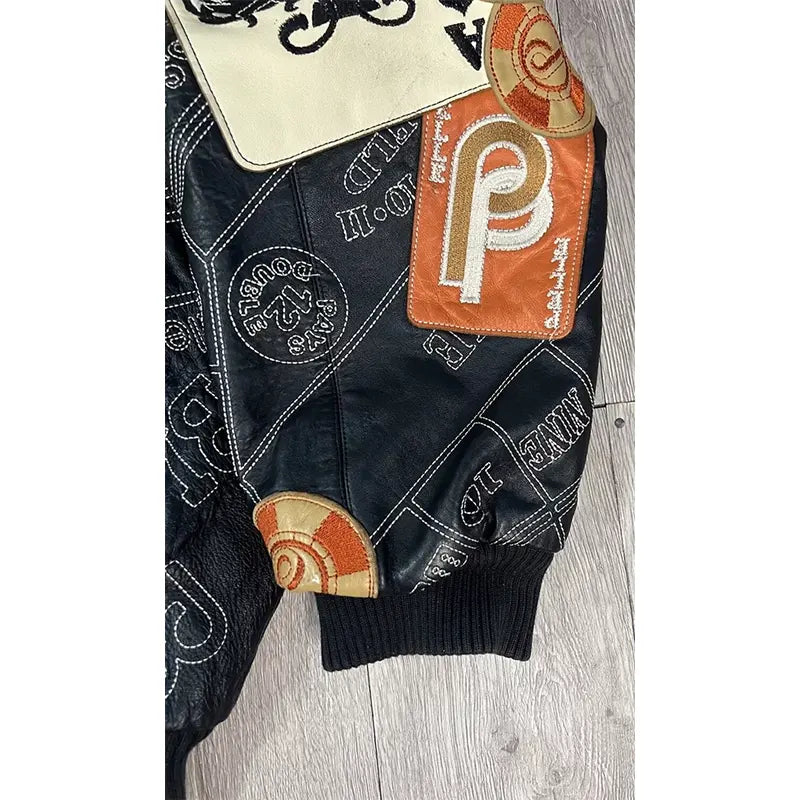Pelle Pelle Dice Cards Leather Jacket