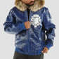 Pelle Pelle Leather Jacket with Fur Hood