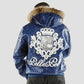 Pelle Pelle Leather Jacket with Fur Hood