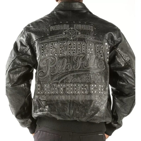 Pelle Pelle Legendary Croc Leather Jacket