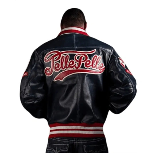 Pelle Pelle Varsity Leather Jacket