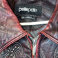Pelle Pelle leather Rhinestone Studded Jacket