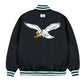 Philadelphia Eagles GOLF WANG Satin Bomber Jacket