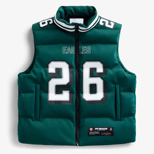 Philadelphia Eagles Off Season x NFL Player Puffer Vest